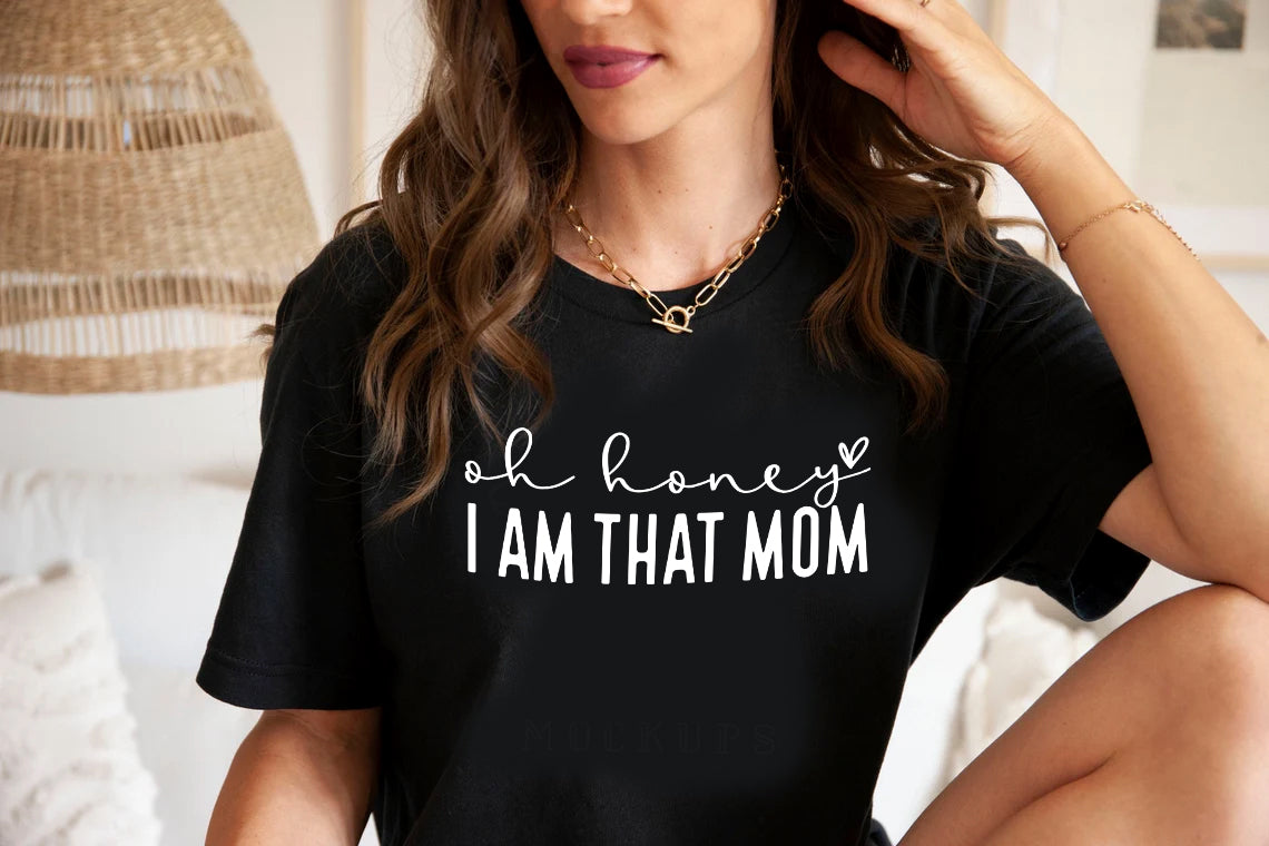 I Am That Mom - Women Tee - Black